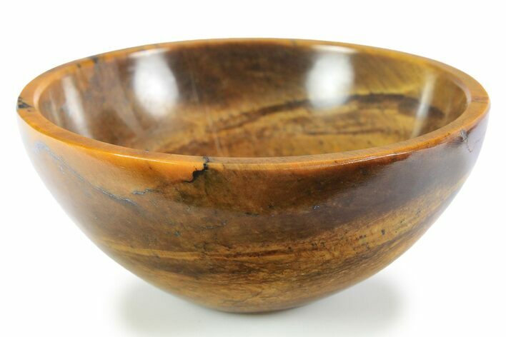 Polished Tiger's Eye Bowl #297642